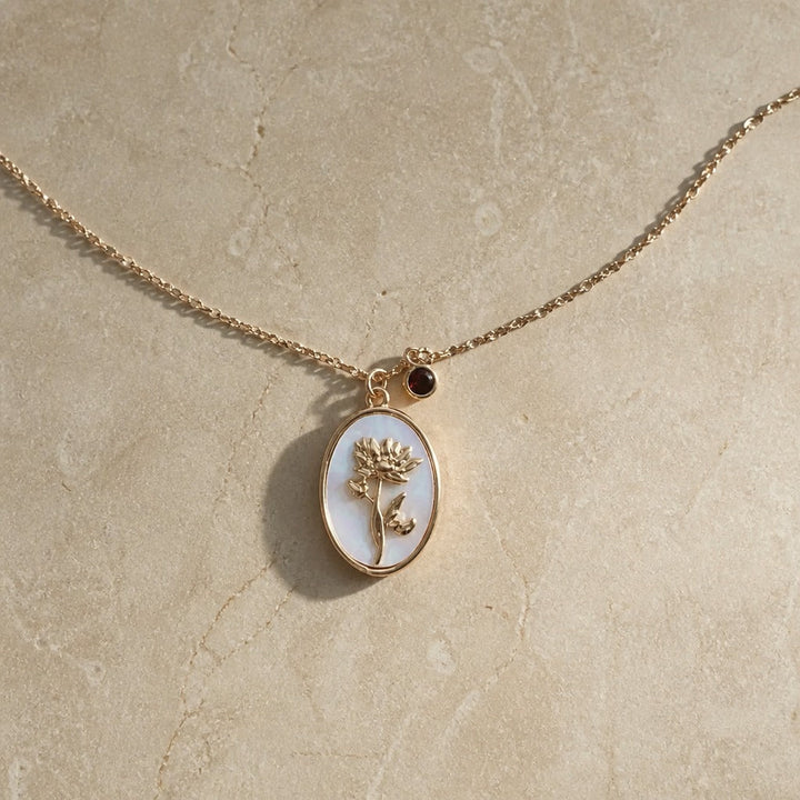 Vintage Birthstone Necklace Collection