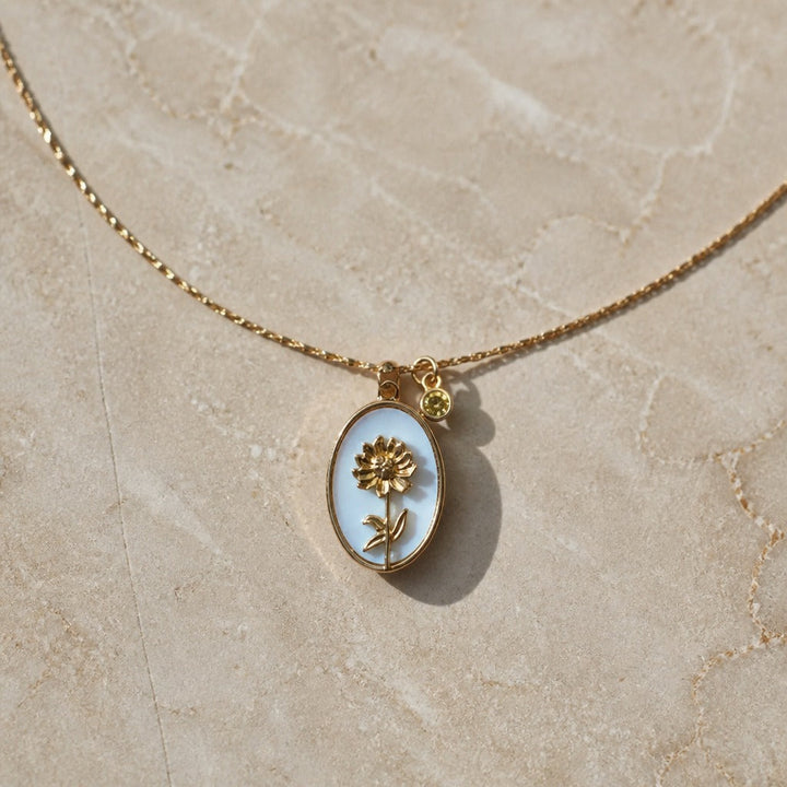 Vintage Birthstone Necklace Collection