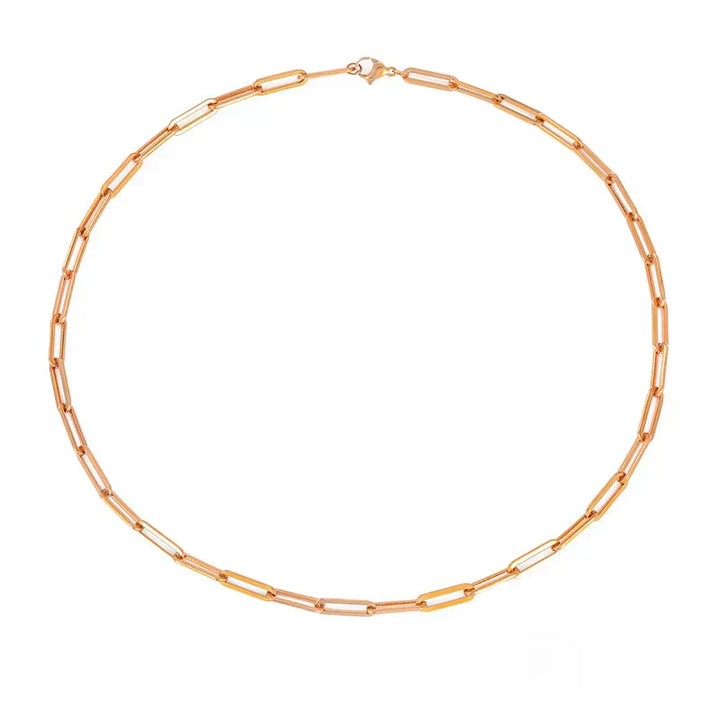 Archen Elegant Chain Necklace | White Gold