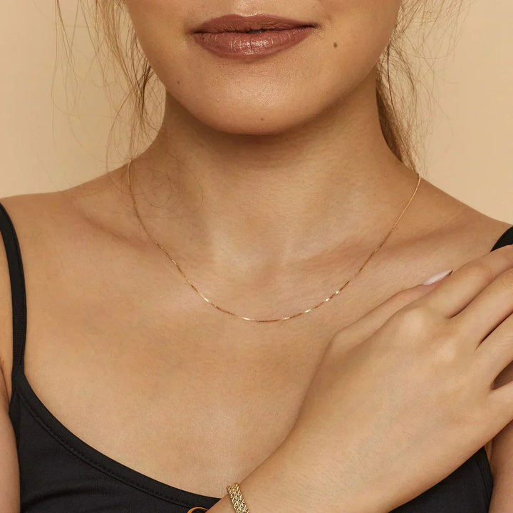 Bodega™ | Gold Box Necklace