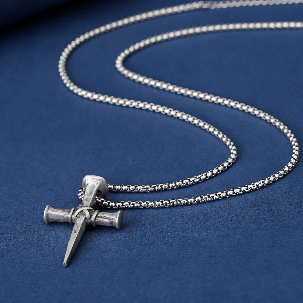 Stigmata Cross Necklace