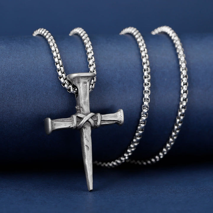 Stigmata Cross Necklace