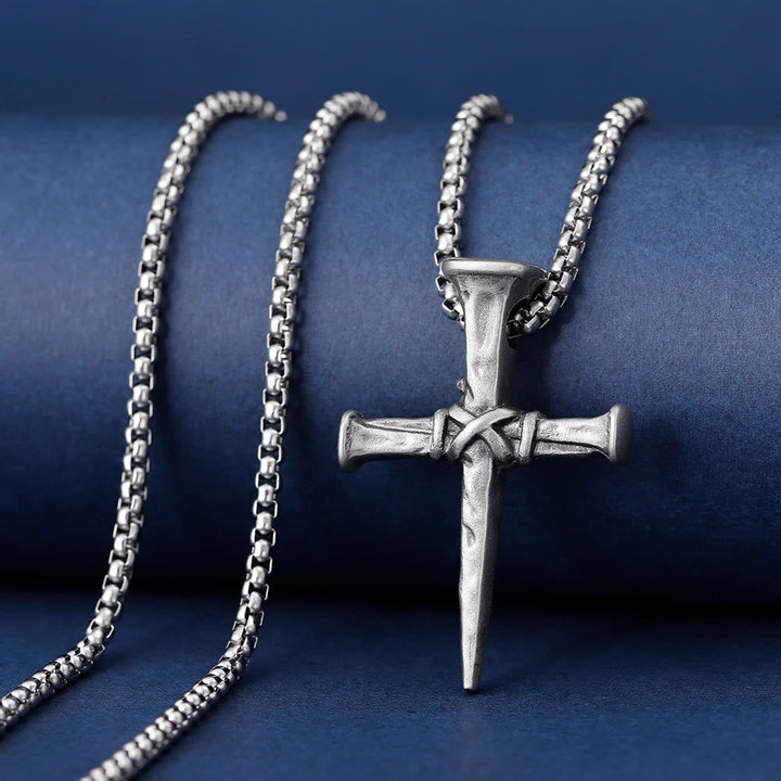 Stigmata Cross Necklace