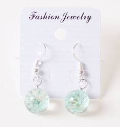 Exotic Nature Earrings in Gold