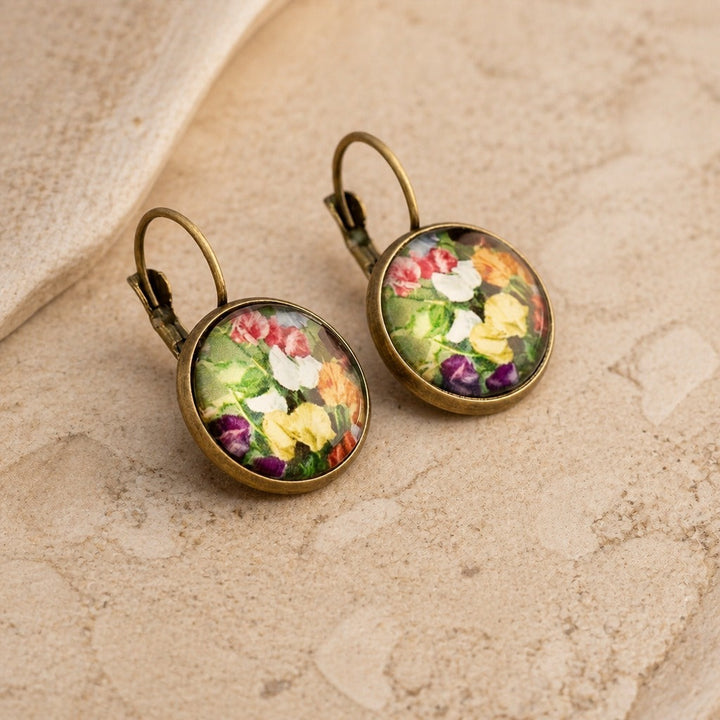 Antique Blossom Statement Earrings